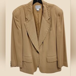 Emanuel Ungaro Silk Blazer Size 12